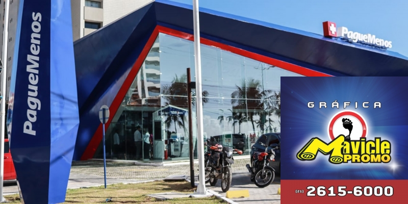 Paga Menos, foi inaugurada a loja, com uma arquitetura centrada no conceito de que Viva Plenamente no